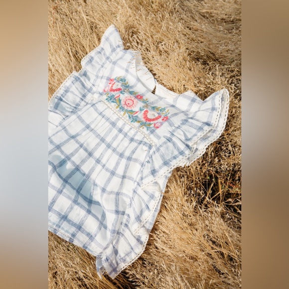 Louise Misha Mala Checked Blouse - Picture 2 of 5